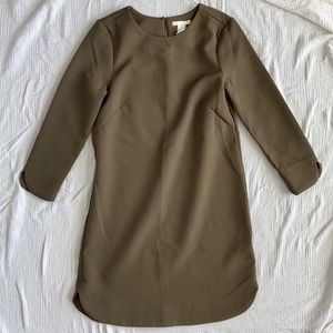 Green H&M dress in size 2